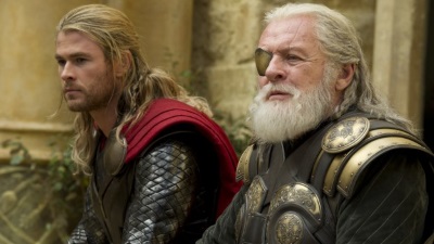 Thor and Odin - Copyright Marvel Studios